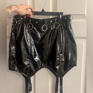 widow leather o ring skirt 🦇